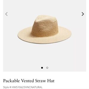 NWOT Vince Packable Vented Hat